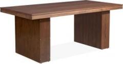 Nilkamal Walnut Engineered Wood 6 Seater Dining Table