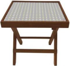 Nutcase Mini Cross Solid Wood Side Table