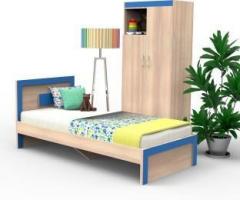 Okra Prince Engineered Wood Single Bed