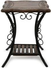 Onlineshoppee AFR1018 Solid Wood End Table