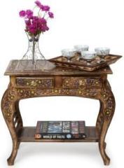 Onlineshoppee CAC Solid Wood End Table