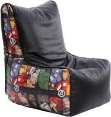 Orka XL Avengers Character Digital Printed Bean Bag Chair With Bean Filling