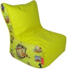 Orka XL Chhota Bheem Digital Printed Bean Bag Chair With Bean Filling