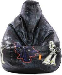 Orka XL Dark Star Wars Digital Printed Bean Bag With Bean Filling