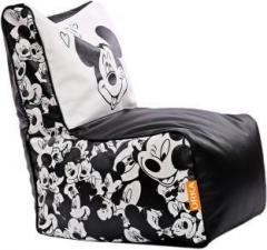 Orka XXL Mickey Mouse Digital Printed Bean Bag Chair With Bean Filling