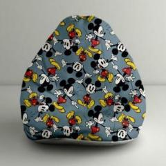 Orka XXL Mickey Mouse Digital Printed Bean Bag With Bean Filling