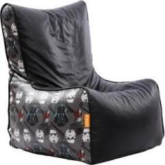 Orka XXL Star Wars Dark Digital Printed Bean Bag Chair With Bean Filling
