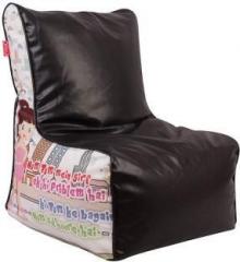 Orka XXXL HUM TUM Printed Bean Bag Chair With Bean Filling