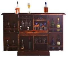 Ormee Solid Wood Bar Cabinet