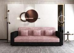 Parth Designs Fabric 3 Seater Sofa
