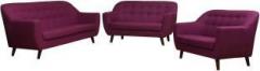 Peachtree Fabric 3 + 2 + 2 Purple Sofa Set