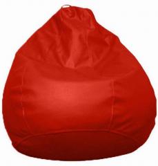 Pebbleyard Classic Filled Bean Bag in Red Colour