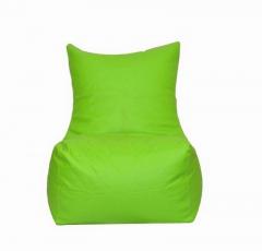 Pebbleyard L Chair Lime Green Bean Bag With Beans