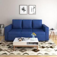 Perfect Homes By Flipkart Canterbury Fabric 3 Seater Sofa