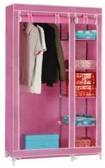 Pindia Fancy Foldable Closet Wardrobe in Pink
