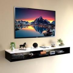 Plantzy Wooden Wall Mounted Floating TV Stand/TV Entertainment Unit/TV Stand Unit/ Engineered Wood TV Entertainment Unit