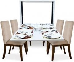 Plytouch DNE1 Engineered Wood 4 Seater Dining Table