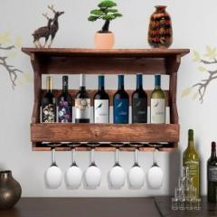 Primecraft Solid Wood Bar Cabinet