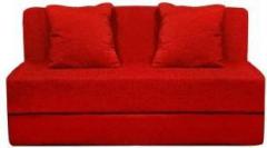 Pumpum Sofa Cum Bed Single Seater Maroon Single Sofa Bed