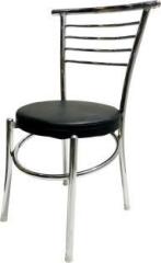 Ratison Leatherette Steel Dining Chair for home office study restaurant hotels or more Leatherette Dining Chair
