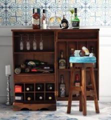 Royal Finish Nivora Solid Wood Bar Cabinet