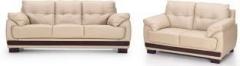 Royaloak Elton Leather 3 + 2 Beige Sofa Set