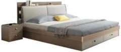 Royaloak Engineered Wood King Hydraulic Bed