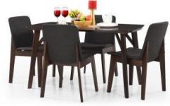 Royaloak Solid Wood 4 Seater Dining Set