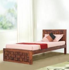 Royaloak Zary Solid Wood Single Bed