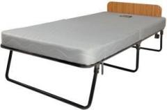 Russo Roll Away Folding Bed With 4 inch Aqual Cool HR Foam Mattress Metal Single Bed