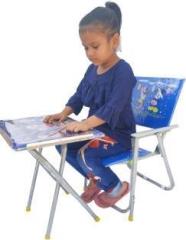 S.S Steelo Art S.S Steelo Art Kids Table and Chair Foldable set for kids Multipurpose Metal Desk Chair
