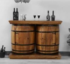 Saffron Solid Wood Bar Cabinet