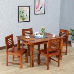Sarswati Furniture Beautiful Dining Set For Living Room Solid Wood 4 Seater Dining Set
