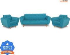 Seventh Heaven Milan 5 Seater Sofa Set, Chenille Molfino Fabric: 3 Year Warranty Fabric 3 + 1 + 1 Sofa Set