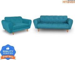 Seventh Heaven Milan 5 Seater Sofa Set, Chenille Molfino Fabric with 3 Year Warranty Fabric 3 + 2 Sofa Set