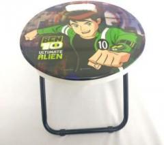 Shopkooky Ben 10 Cartoon Character Stool Kids Multipurpose Foldable Stool / Table Cartoon Printed Sitting Travel Stool / Chair / Table For Kids Best For Birthday Gifts / Return Gifts Pack Of 1 Stool