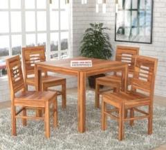 Shree Jeen Mata Enterprises SJME Solid Wood Four Seater Dining Set With MDF Top For Dining Room. Solid Wood 4 Seater Dining Set