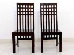 Shree Jeen Mata Enterprises Solid Sheesham Wood Set of 6 Dining Chairs For Dining Room, Study Room, Office Solid Wood Dining Chair