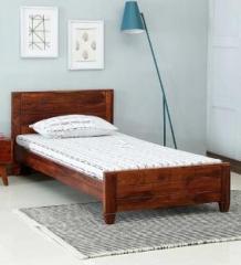 Shreya Decor Solid Wood Single Bed