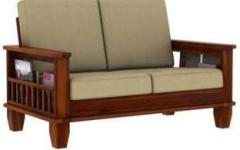 Shreya Decor Wooden Sofa Set for Living Room Fabric 2 Seater Sofa