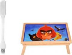 Skys & Ray Solid Wood Activity Table