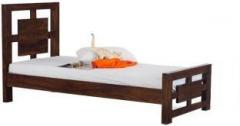 Smart Choice Furniture Smart Choice Rosewood JIBD01 Matte Finish Solid Wood Single Bed Solid Wood Single Bed