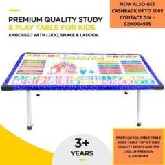 Soaring Letters Numbers study table educational board game Ludo Study Table kids Engineered Wood Study Table