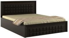Spacewood Kosmo Choco Queen Size Bed with Hydraulic Storage in Vermont Colour