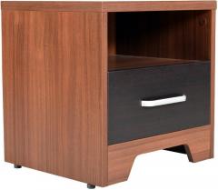 Spacewood Kosmo Elevate Bedside Table in Woodpore Finish
