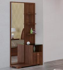 Spacewood Kosmo Grace Dressing Table in Rigato Walnut Finish