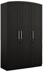Spacewood Kosmo Imperial Three Door Wardrobe in Natural Wenge Colour