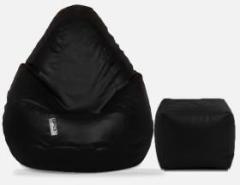 Spacex XXXL Bean Bag with Square Puffy Teardrop Bean Bag With Bean Filling