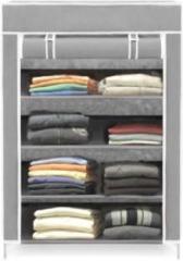 Spirited Carbon Steel Collapsible PP Collapsible Wardrobe