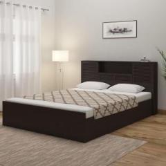 Ss Wood Furniture Solid Wood King Hydraulic Bed